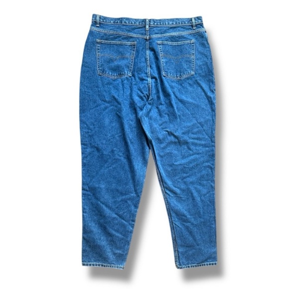 Vintage 90s Carolina Blues Jeans Women’s Plus Size‎ 24W Tall High Rise Tapered - Picture 2 of 15